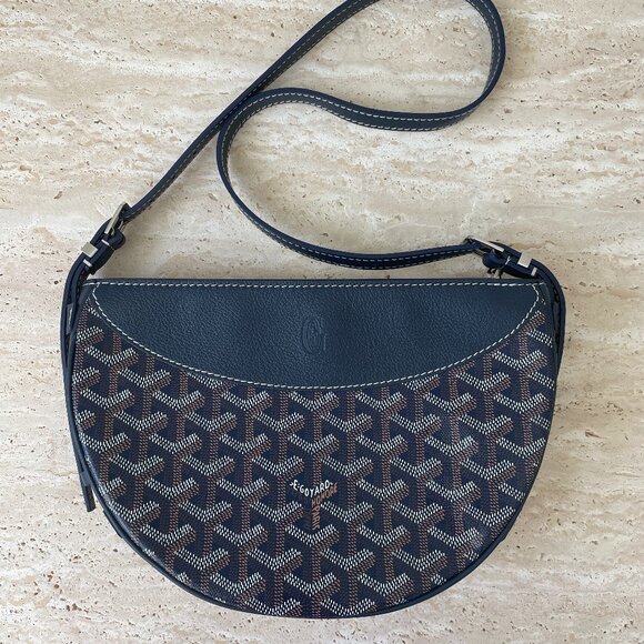 Goyard Hirondelle Navy Blue - Picture 1 of 12
